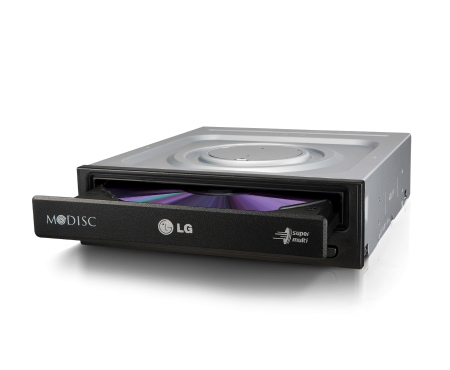 LG GH24NSD1 optical disc drive Internal DVD Super Multi Black – image 2