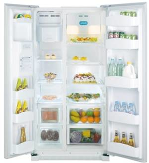 Daewoo FRN-U21D3CI side-by-side refrigerator Freestanding – image 2