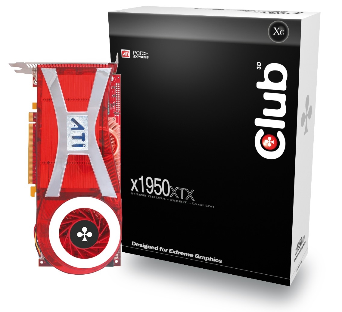 CLUB3D ATI Radeon X1950XTX 512MB