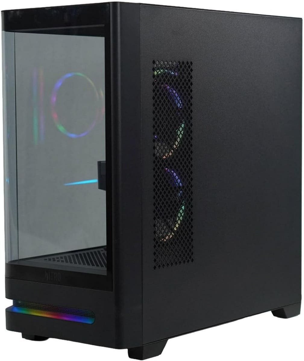 Acer N85-100-UR37 AMD Ryzen™ 9 9900X 16 GB DDR5-SDRAM 1 TB SSD AMD Radeon RX 9070 XT Windows 11 Home Desktop PC Black image 3