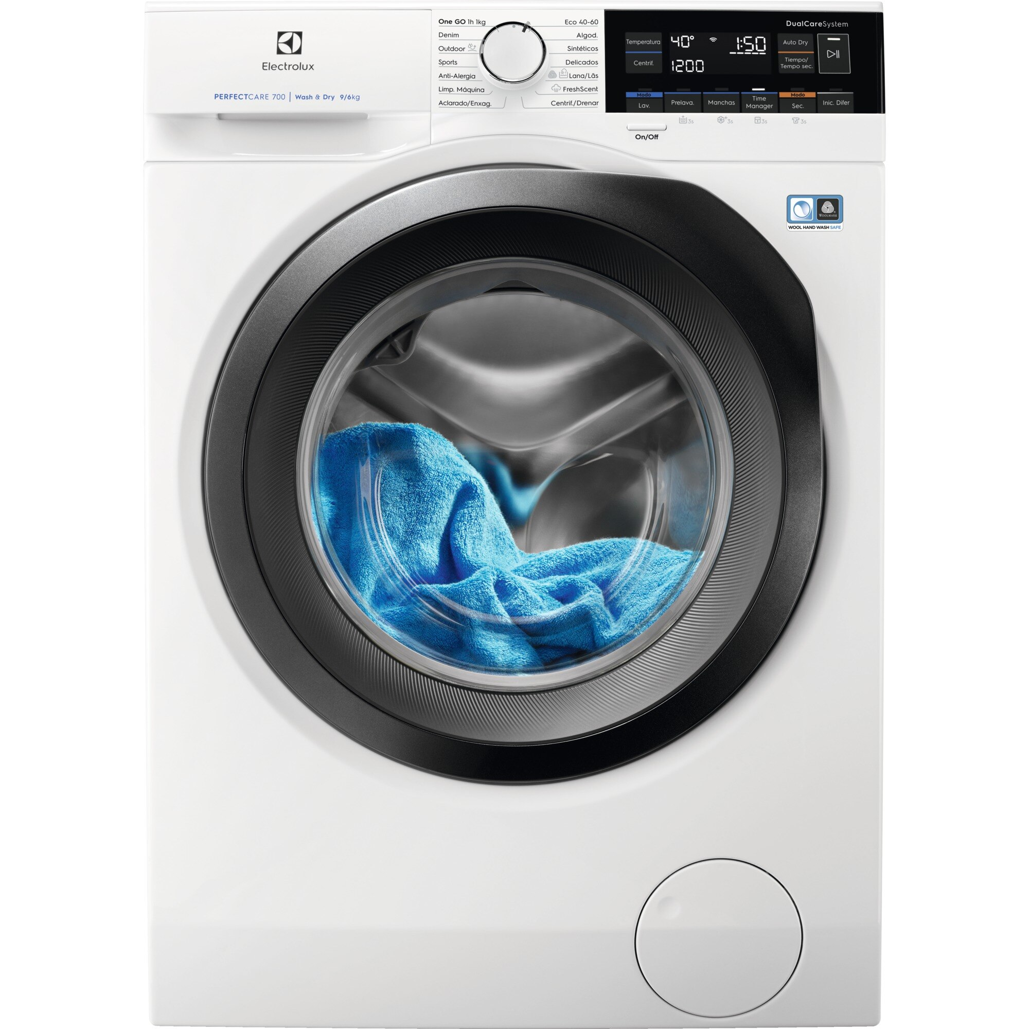 Electrolux EW7W3964LB washer dryer Freestanding Front-load White
