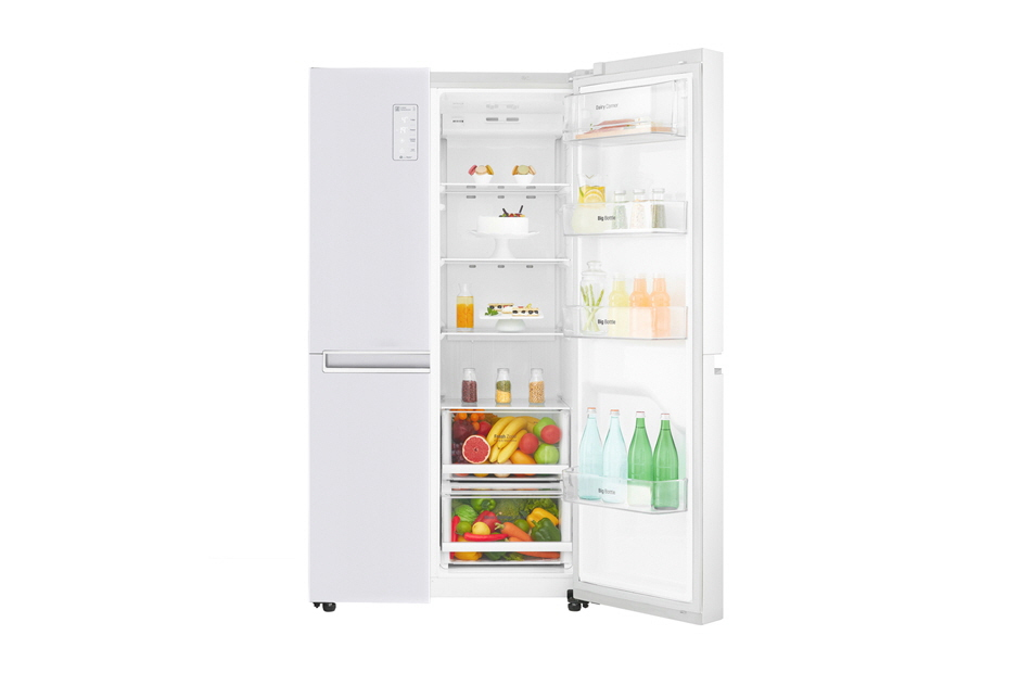 LG GSB760SWXV side-by-side refrigerator Freestanding – image 6