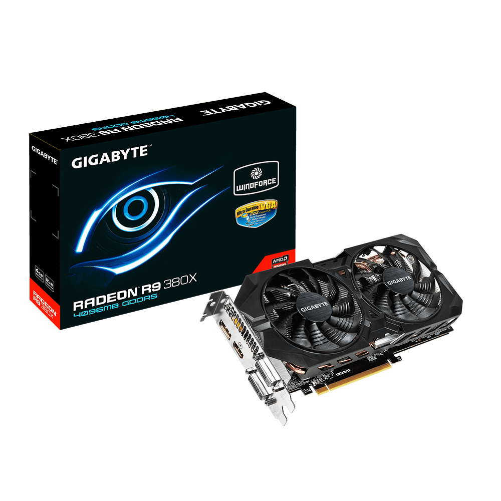 GIGABYTE GV-R938XWF2-4GD graphics card AMD Radeon R9