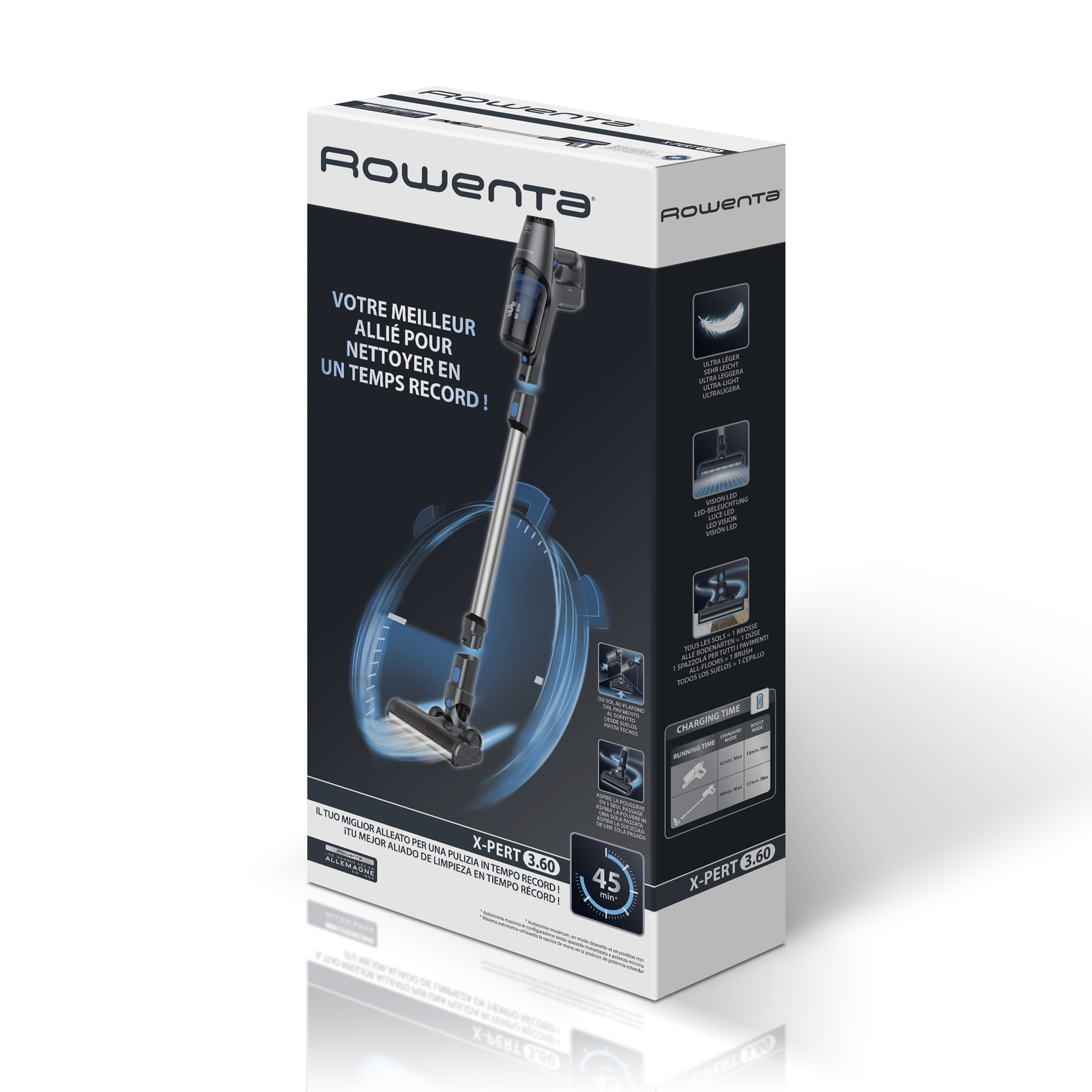 Rowenta RH6921 2-in-1 stick vacuum Battery Dry Cyclonic Bagless – image 4