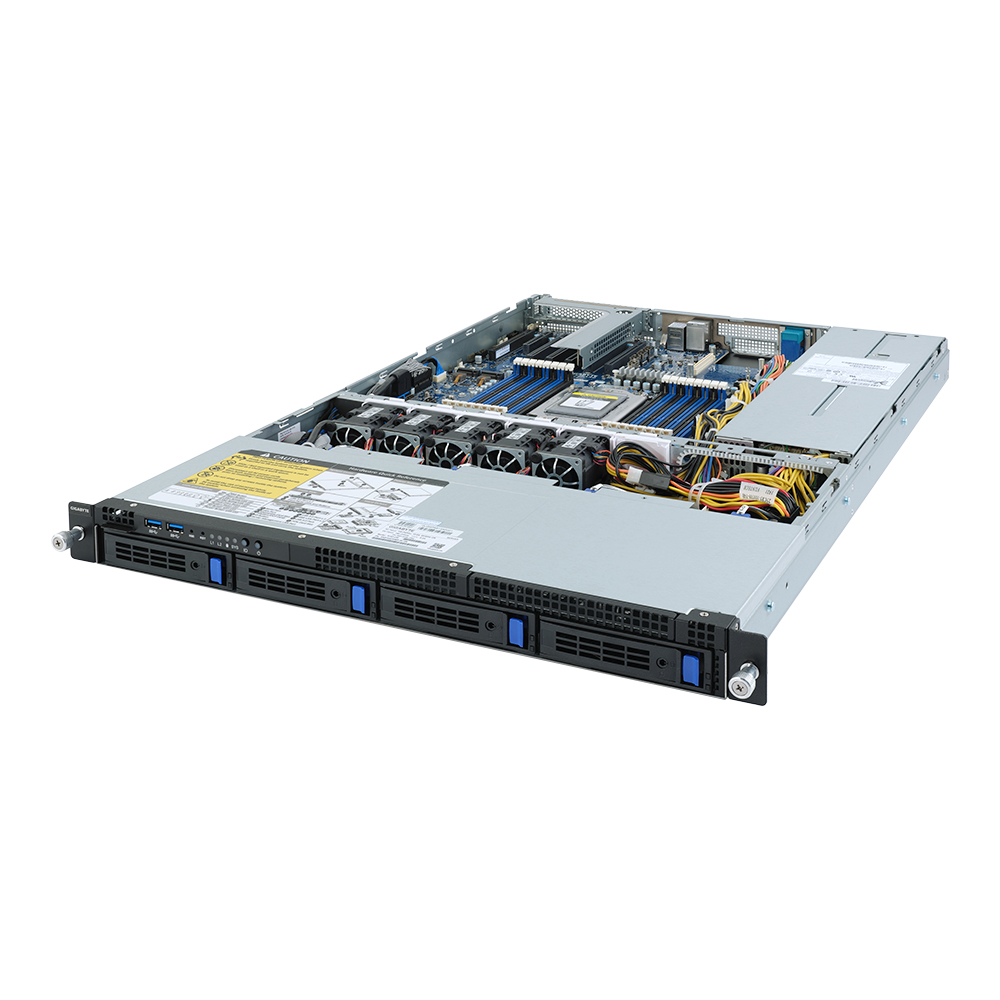 GIGABYTE R152-Z30 Rack (1U) Black – image 1