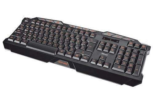 Trust GXT280 keyboard Gaming USB QWERTZ Czech Black – image 3