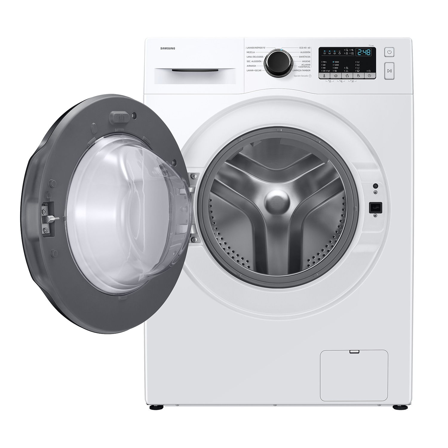 Samsung WD80HG4U04BEEC washer dryer Freestanding Front-load White – image 6