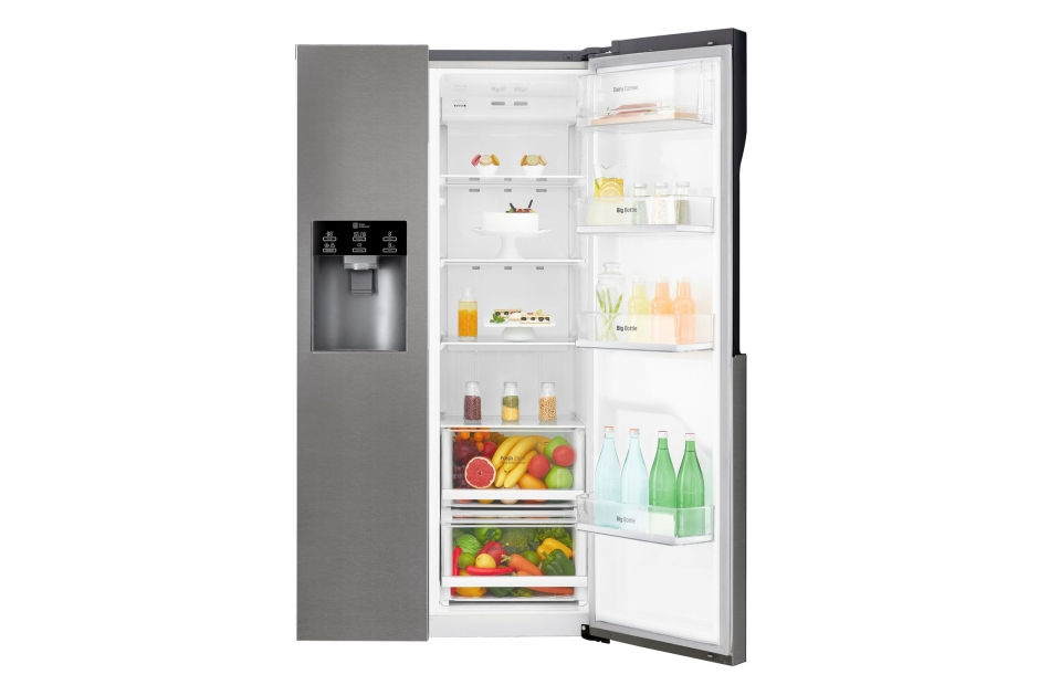 LG GSL360ICEV side-by-side refrigerator Freestanding – image 5