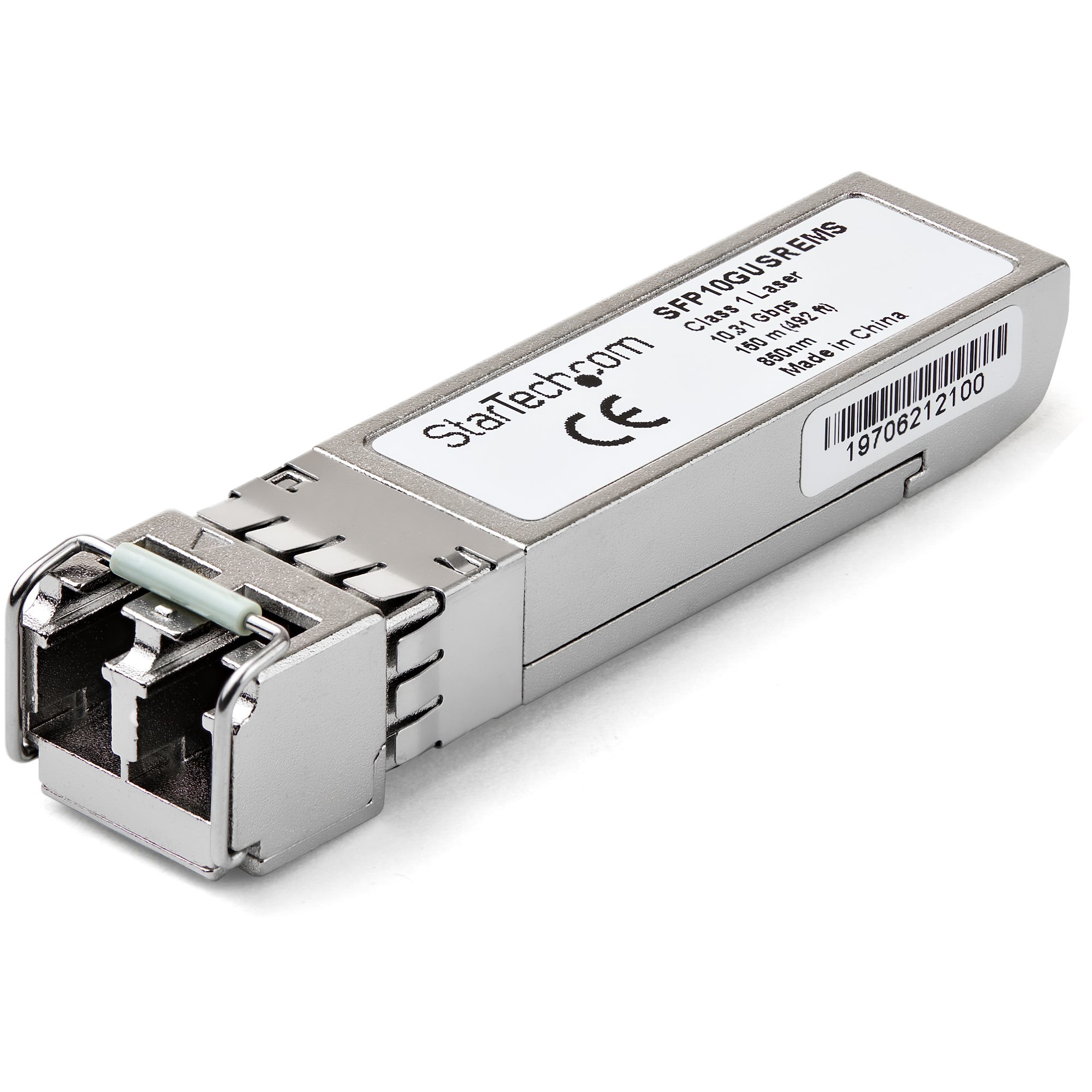 StarTech.com Dell EMC SFP-10G-USR Compatible SFP+ Module - 10GBASE-SR - 10GbE Multimode Fiber MMF Optic Transceiver - 10GE Gigabit Ethernet SFP+ - LC 150m - 850 – image 1