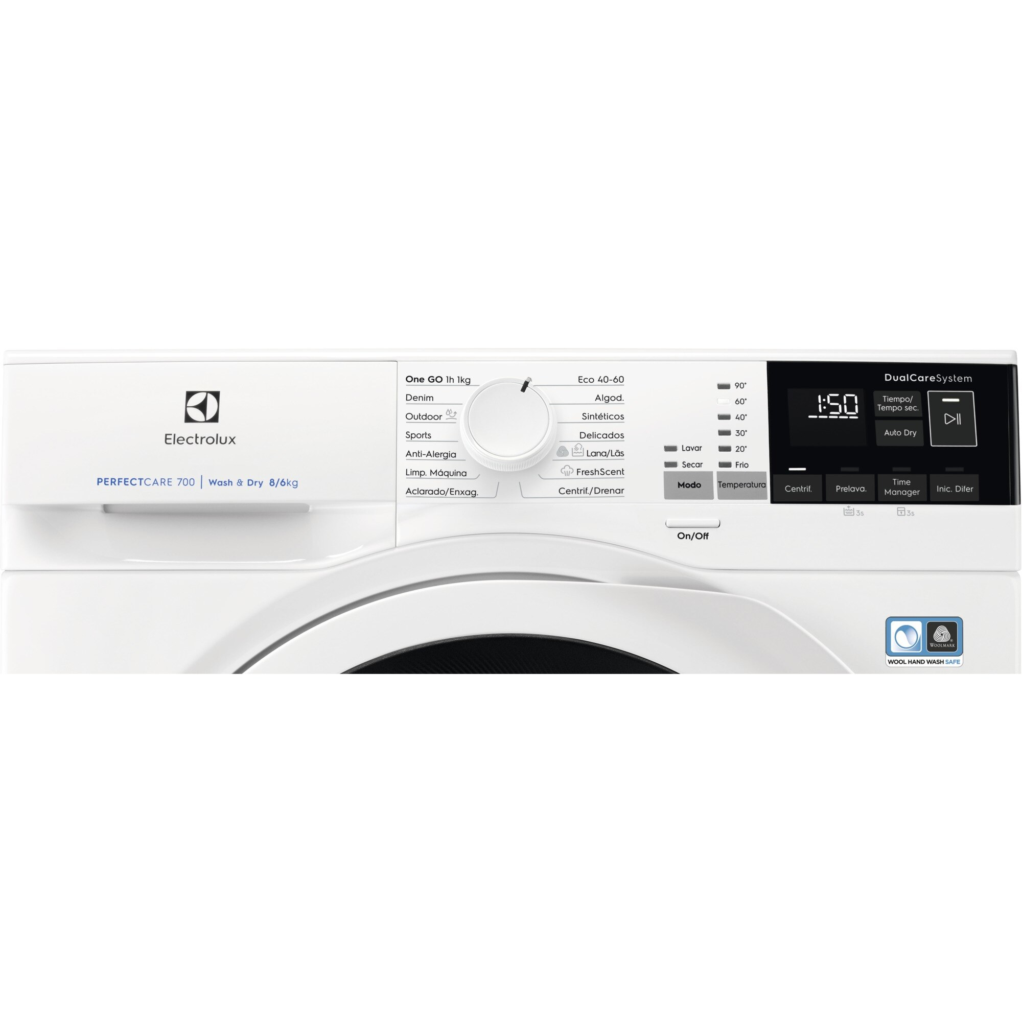 Electrolux EW7W4862LB washer dryer Freestanding Front-load White – image 3