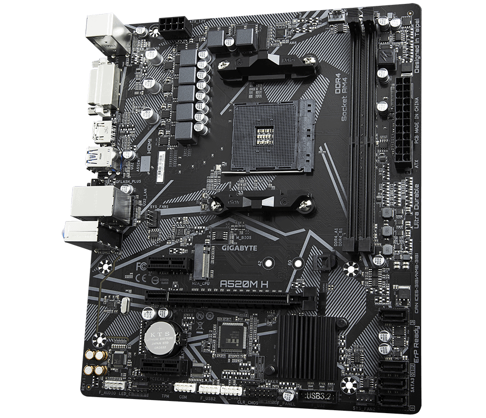 GIGABYTE A520M H (rev. 1.0) – image 4
