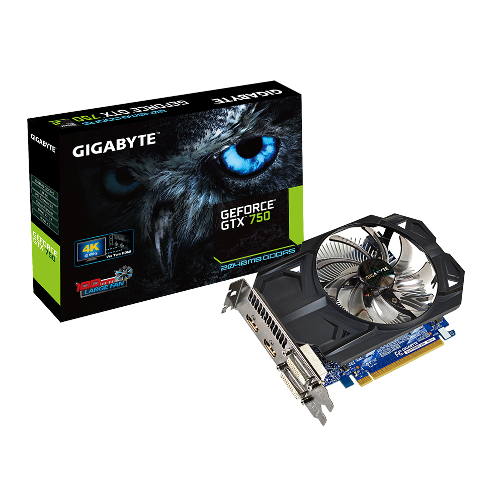 GIGABYTE GV-N750OC-2GI graphics card NVIDIA GeForce GTX 750 – image 3