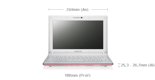 Samsung NP-N150-JP04ES netbook Intel Atom® N450 – image 2