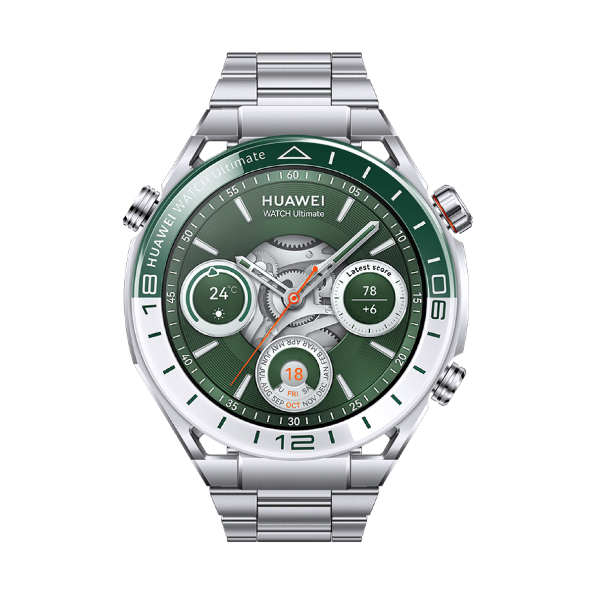 Huawei WATCH Ultimate 394 cm (1.55") AMOLED 48 mm Digitale 466 x 466 Pixel Acciaio inox GPS (satellitare)