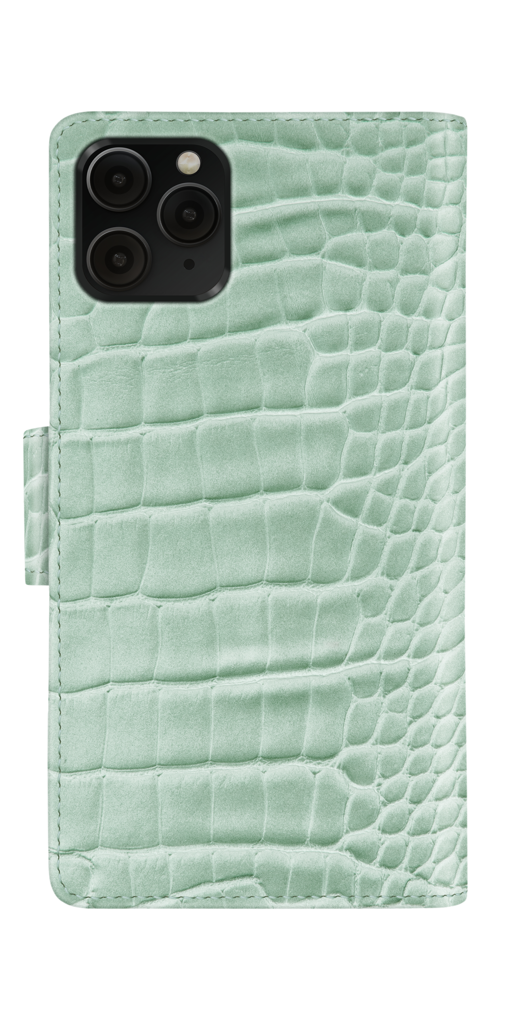 iDeal of Sweden Cora Phone Wallet iPhone 11P/XS/X Mint Croco – image 5