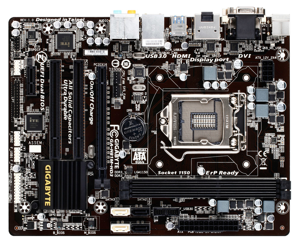 GIGABYTE GA-H81M-HD3 motherboard Intel® H81 LGA 1150 (Socket H3) micro ATX – image 2