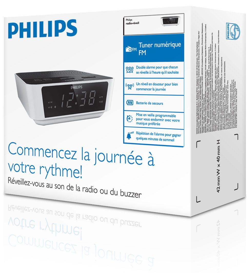 Philips Digital tuning clock radio AJ3115/93 – image 3