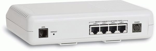 Allied Telesis ADSL2/2+ Residential Gateway w/ routing & multicast support f/ 4 LAN ports, Annex B – image 2