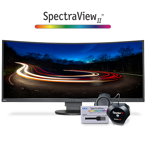 NEC MultiSync EX341R-BK-SV computer monitor – image 3