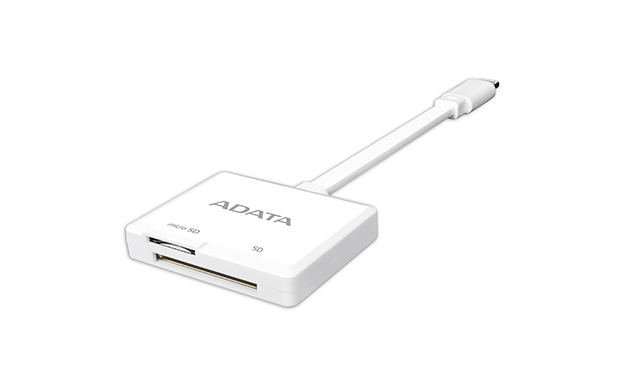 ADATA AMFICRWH+ASDH32GUICL10-R card reader Lightning White – image 1