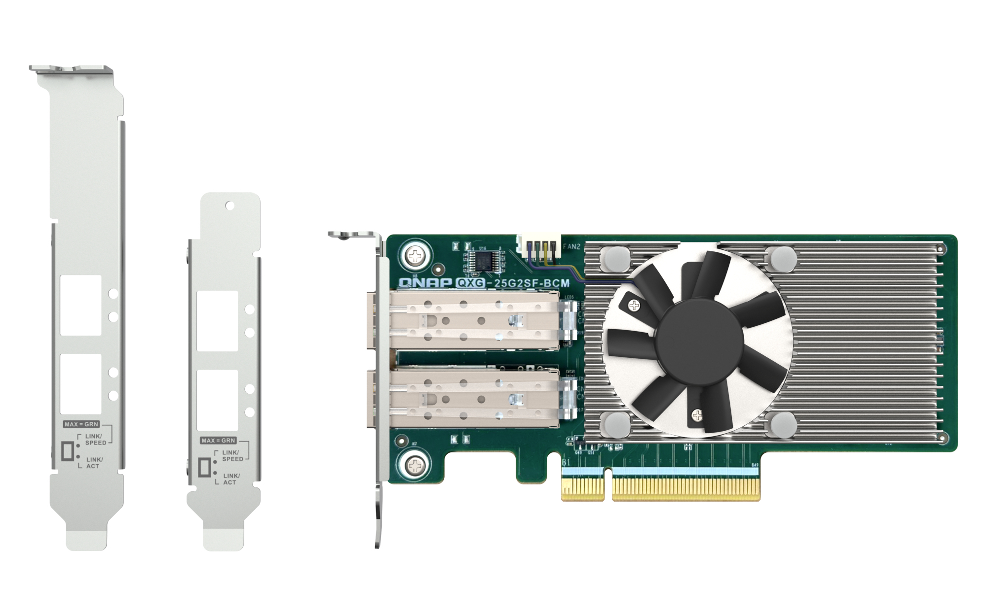 QNAP QXG-25G2SF-BCM network card Internal Fiber 25000 Mbit/s – image 3