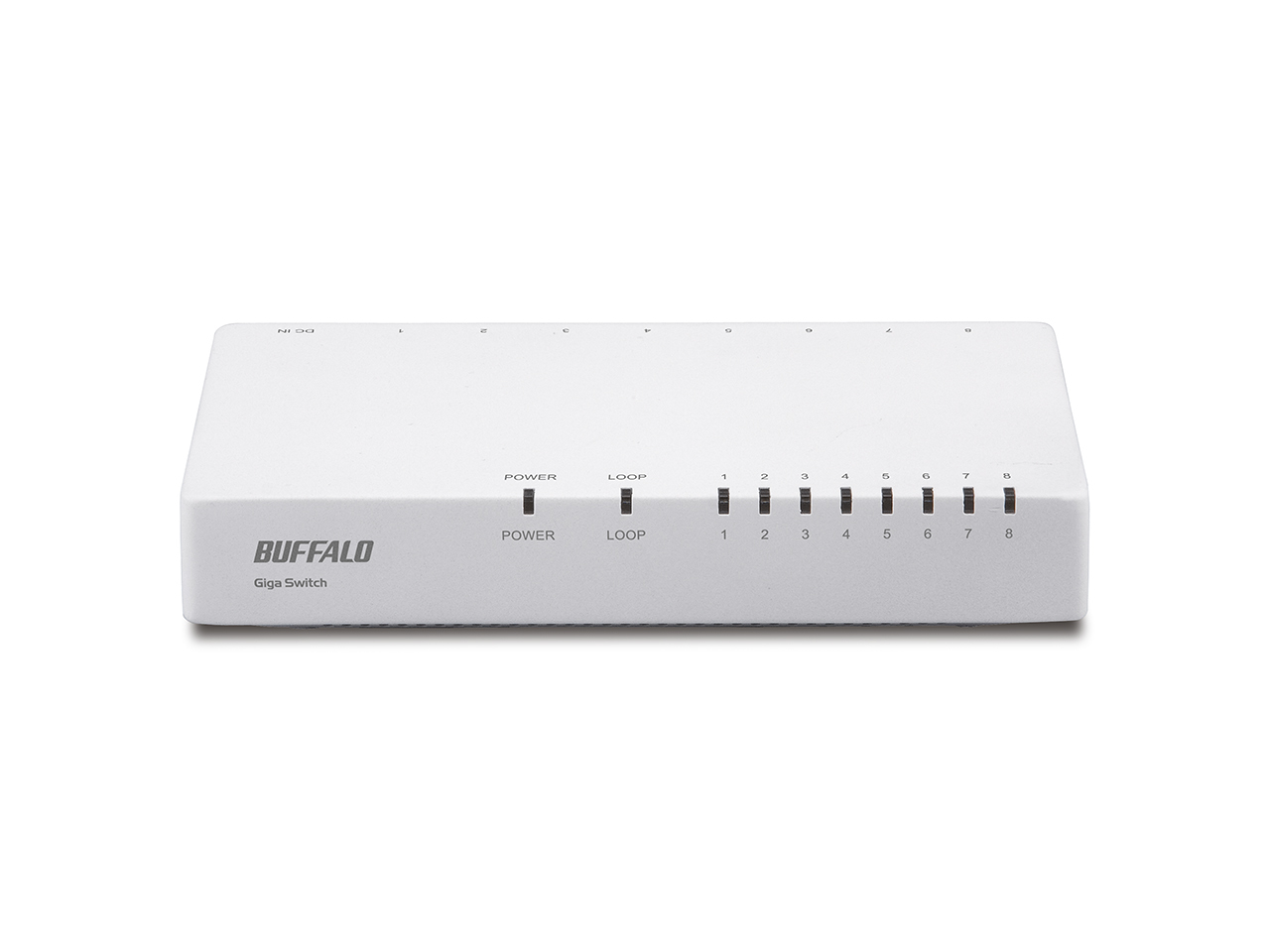Buffalo LSW5-GT-8EP/WH network switch Gigabit Ethernet (10/100/1000) White