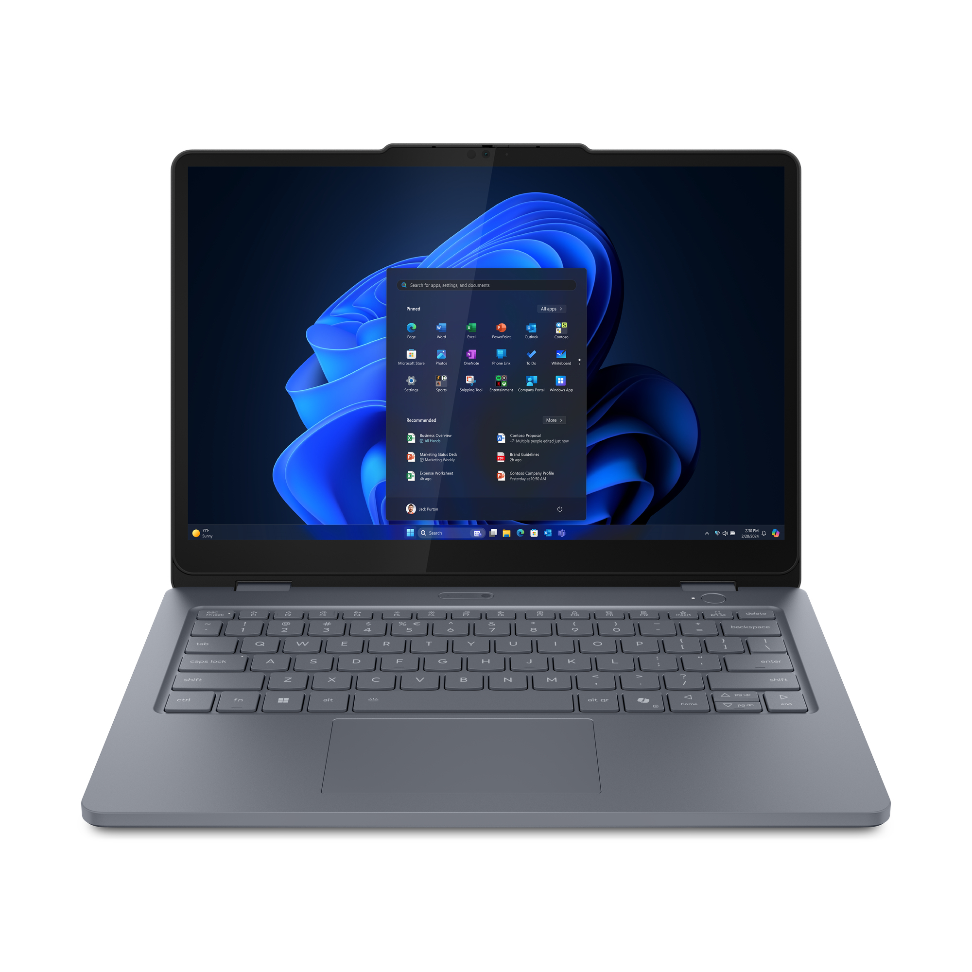 Lenovo 13w 2-in-1 Gen 3 Intel® Core™ i5 i5-1334U 33,8 cm (13.3") Touch screen WUXGA 16 GB DDR5-SDRAM 512 GB SSD Wi-Fi 6E (80