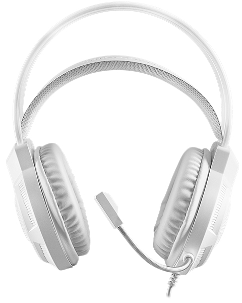 Mars Gaming MH124W cuffia e auricolare Cablato A Padiglione Bianco