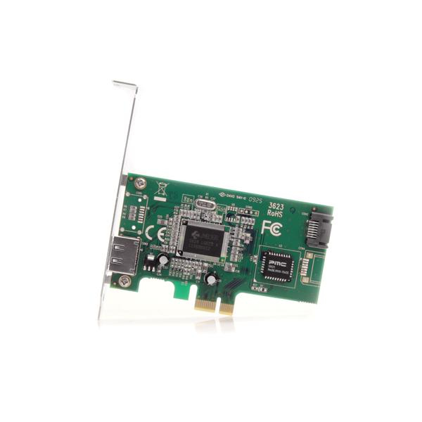 StarTech.com 1 Port eSATA + 1 Port SATA II PCI Express SATA Controller Card – image 2
