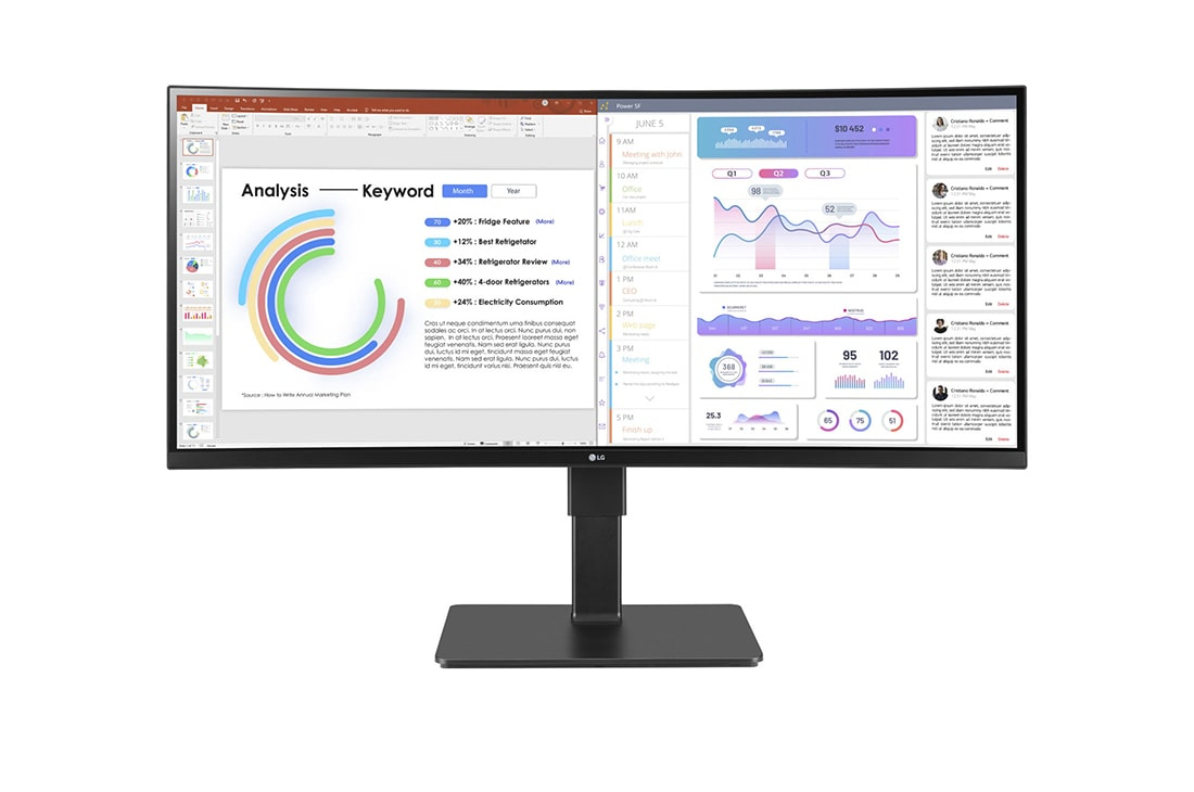 LG 34BQ77QC-B computer monitor – image 2