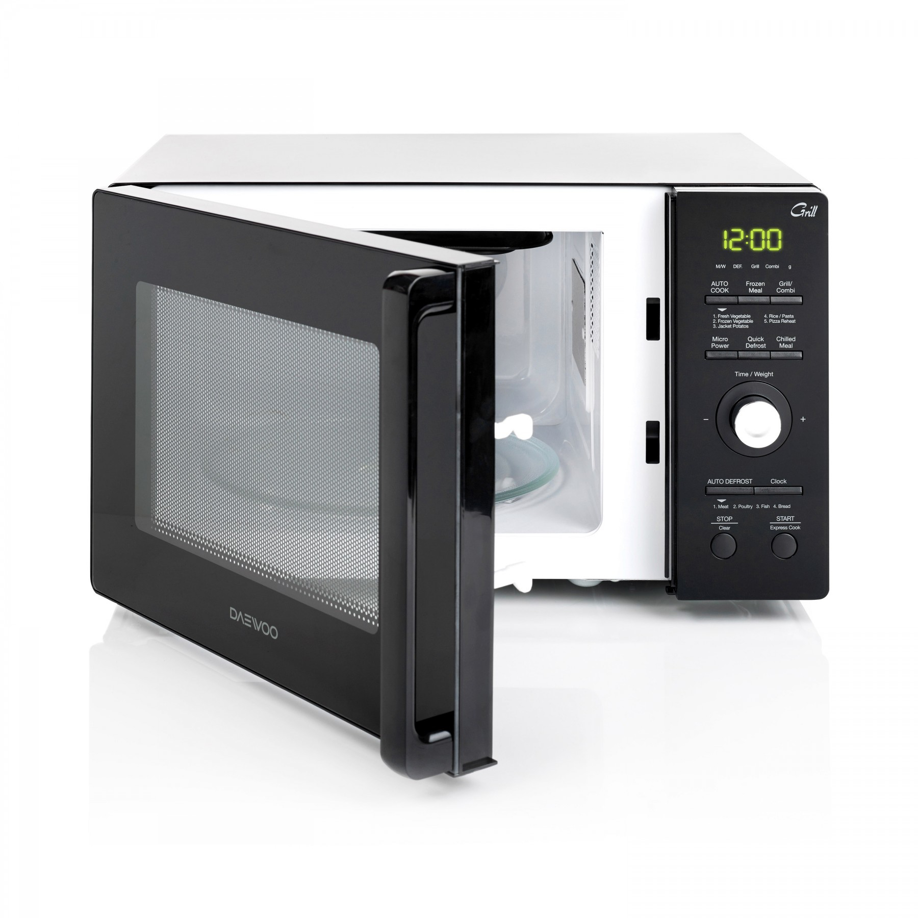 Daewoo KOR-8A8R microwave Black, Grey Solo microwave Countertop – image 2