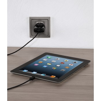Hama 00119433 mobile device charger MP3, Smartphone, Tablet Black AC, USB Indoor – image 2