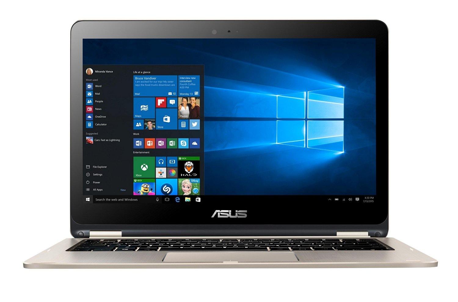ASUS Vivobook Flip TP301UA-DW010T laptop Intel® Core™ i3 i3-6100U Hybrid (2-in-1) – image 1