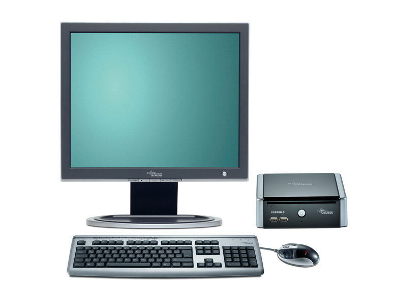 Fujitsu ESPRIMO Q5000 + 19"