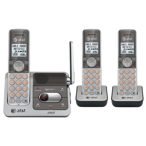 VTech CL82301 telephone DECT telephone Caller ID Black, Silver