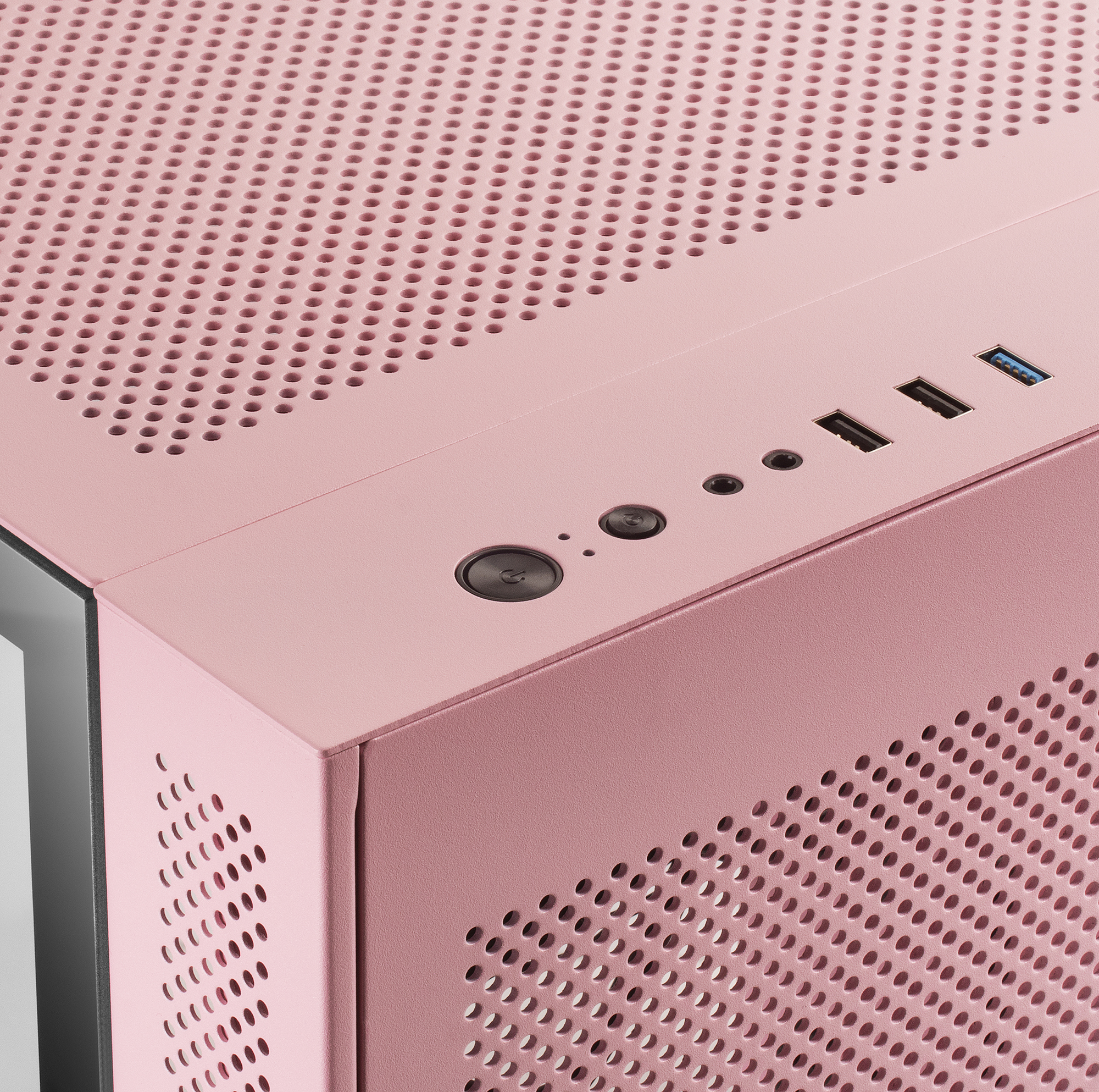 Mars Gaming MCV2 Pink XXL Premium ATX Gaming Case Dual Tempered Glass Windows Modular Dual-Camera Structure – image 4