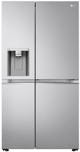 LG GSJV80MBLF side-by-side refrigerator Freestanding – image 1