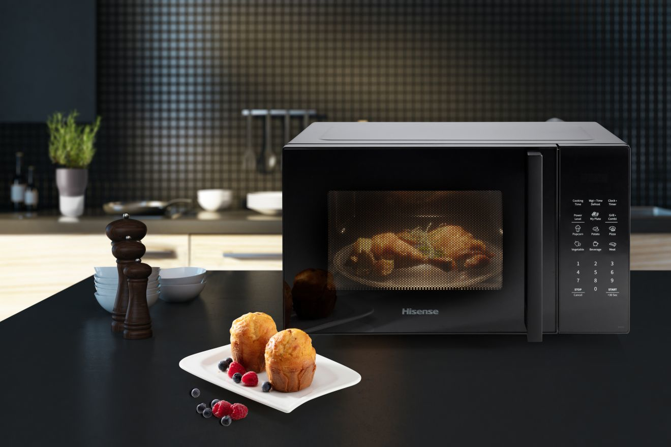 Hisense H28MOBS8HG microwave Black Solo microwave Countertop – image 4