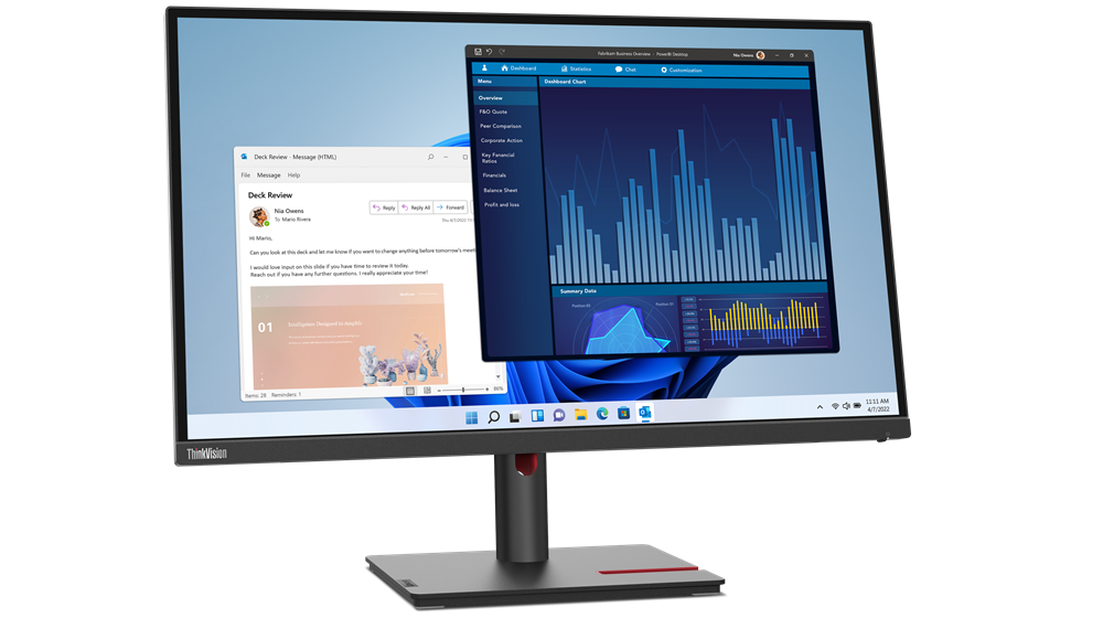 Lenovo ThinkVision T27p-30 computer monitor – image 1