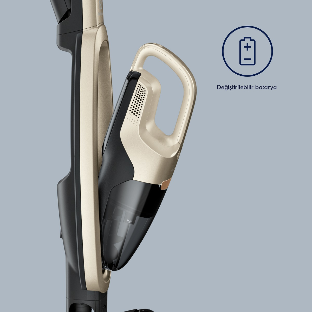 Electrolux 7332543745715 stick vacuum/electric broom Battery Dry Cyclonic, HEPA Bagless – image 5