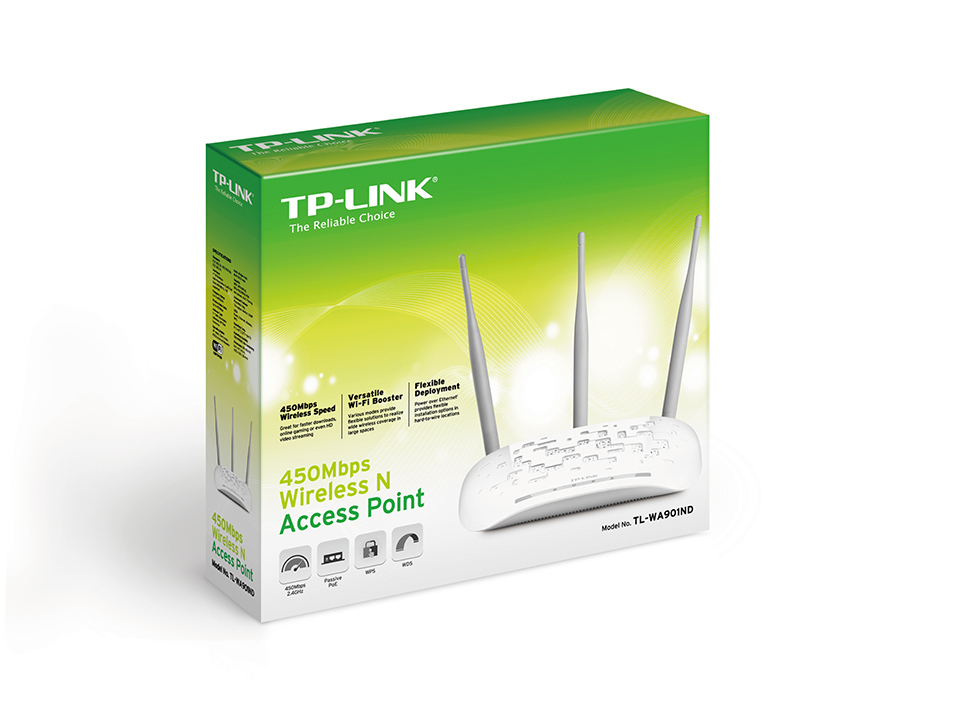 TP-Link TL-WA901ND 450 Mbit/s White Power over Ethernet (PoE) – image 7