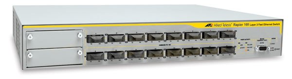 Allied Telesis 10/100FX x 16 ports Fast Ethernet Layer 3 switch