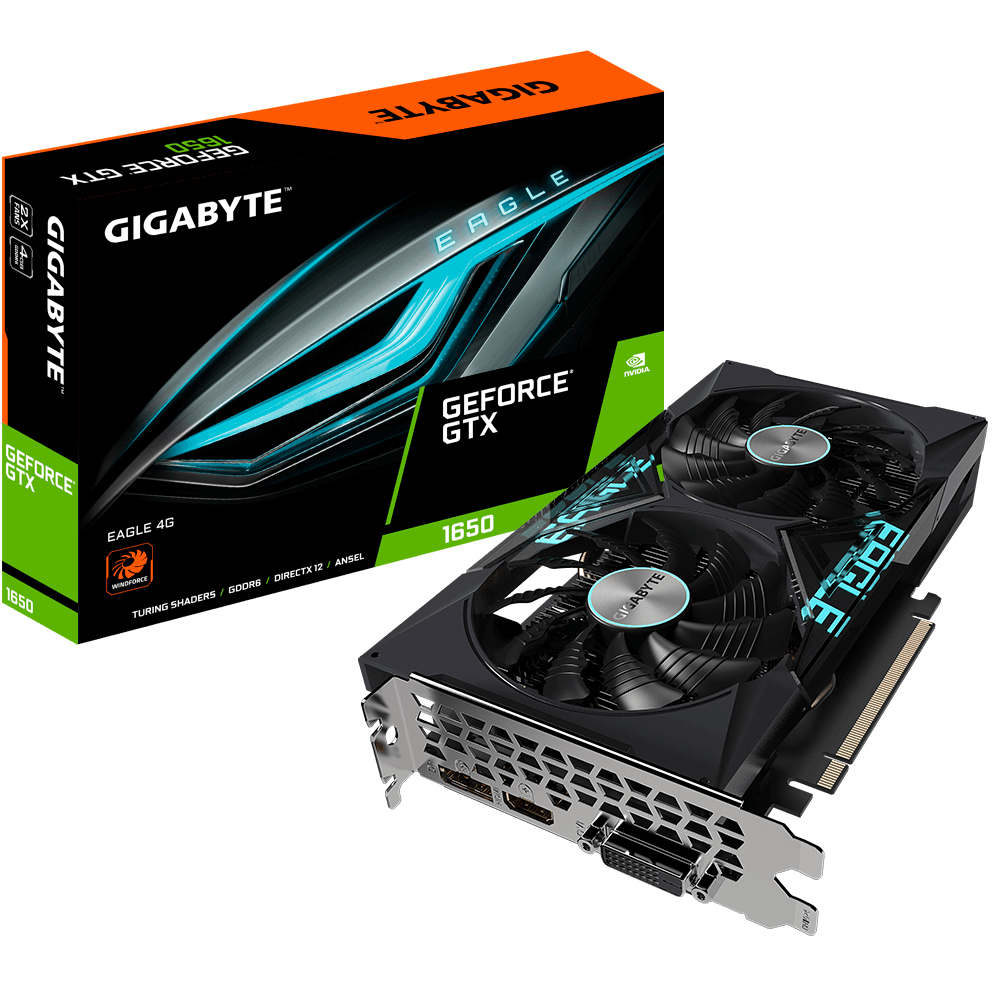 GIGABYTE GeForce GTX 1650 D6 EAGLE 4G – image 6