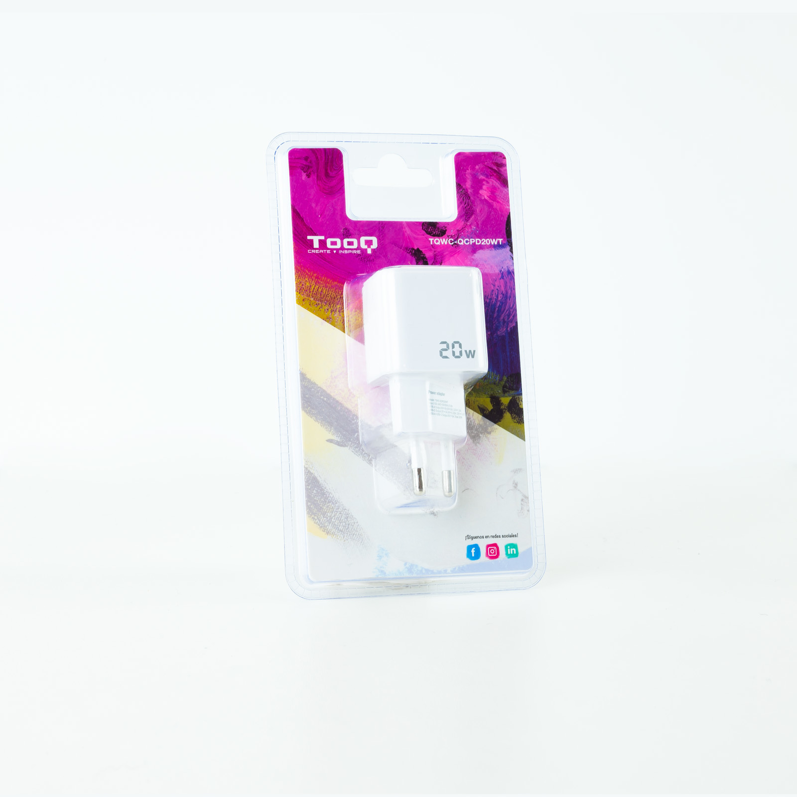 TooQ USB-C/PD + USB-A/QC Wall Charger – image 6