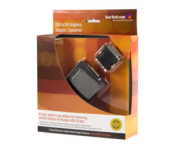 StarTech.com USB DVI VGA External Dual or Multi Monitor Video Adapter – image 4