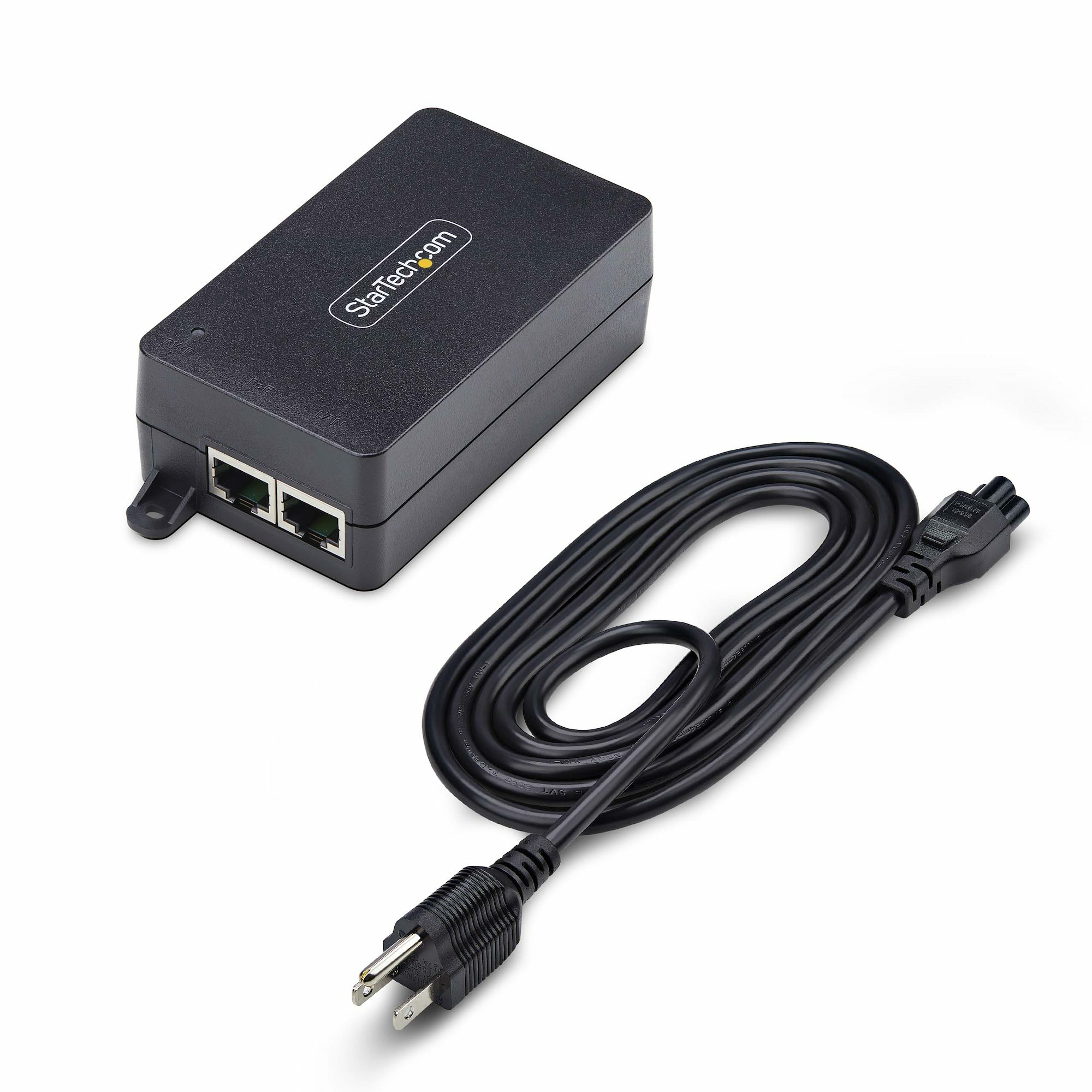 StarTech.com 1-Port Gigabit PoE+ Injector, 10M/100M/1G Ethernet, PoE/PoE+ (802.3af/802.3at) – image 6