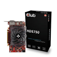 CLUB3D HD5750 1 GB GDDR5