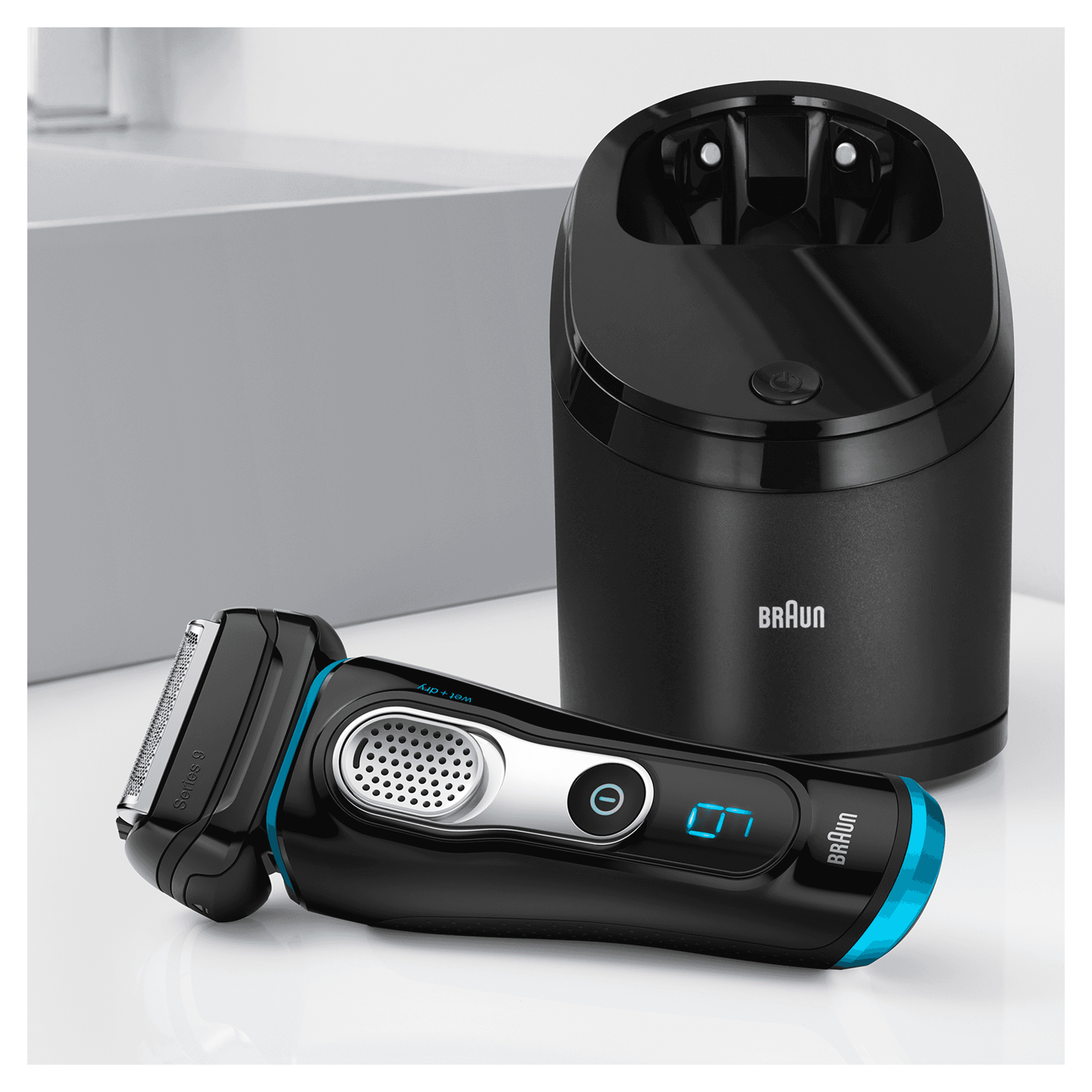 Braun 81575539 men's shaver Foil shaver Trimmer Black, Blue – image 3