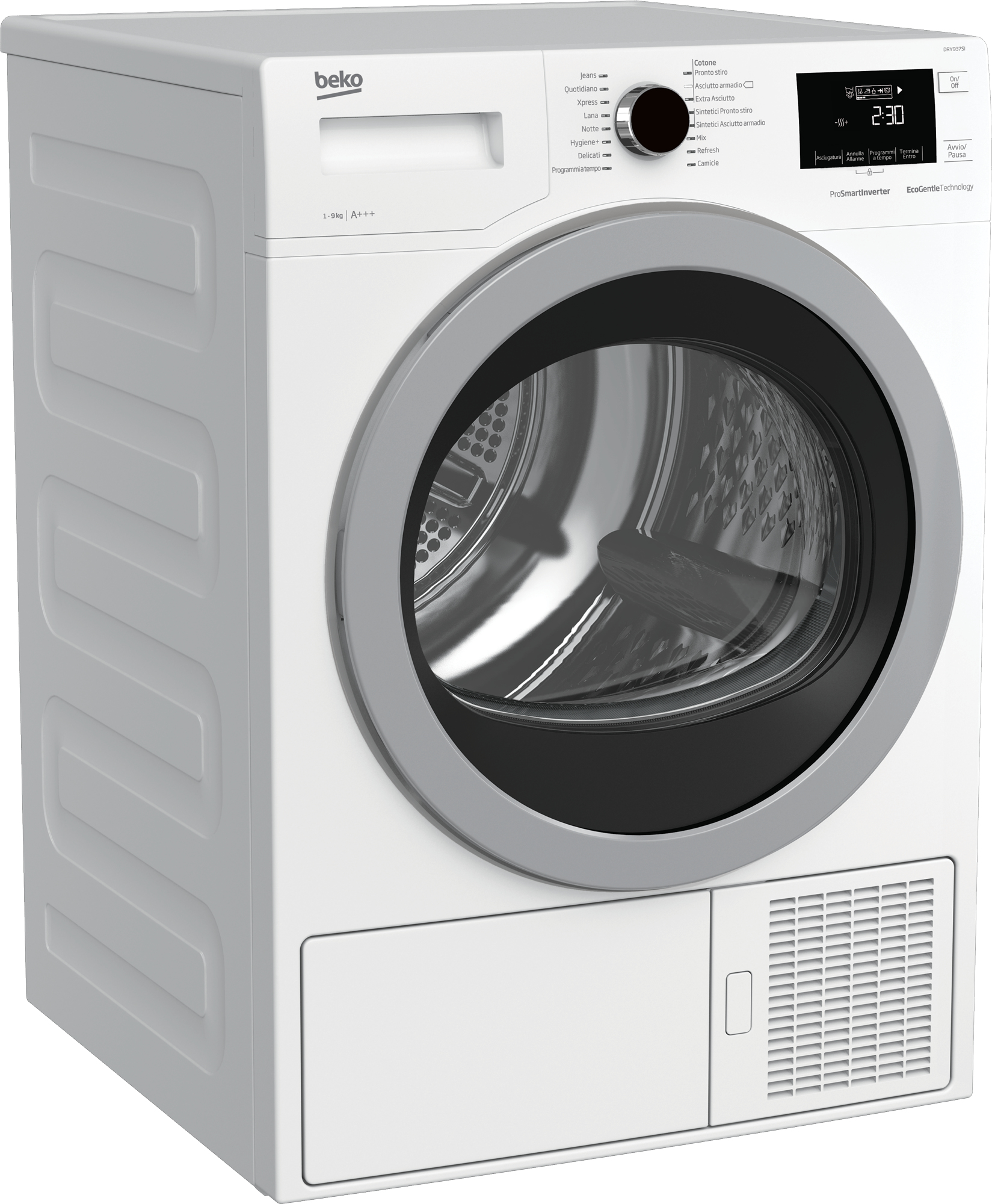 Beko DRY937SI tumble dryer Freestanding Front-load – image 2