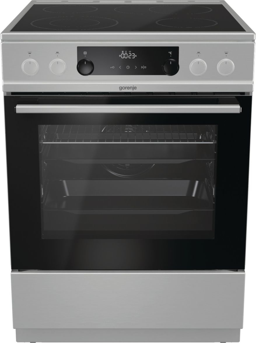 Gorenje EC6353XPA Freestanding cooker Electric Ceramic hob Stainless steel – image 3